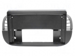 Radio frame | Fiat | black | 9"