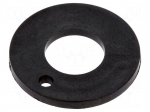 Bearing: thrust washer | &Oslash;out: 18mm | &Oslash;int: 8mm | iglidur&reg; X | black