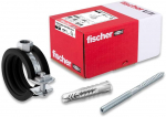 FISCHER pipe clamp set FGRS 20-24, with dowels (10 pieces)