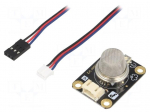 Sensor: gas level | analog | 5VDC | Kit: module,cables | Gravity | MQ-2