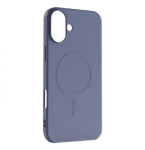 Liquid Silicone maciņ&scaron; ar MagSafe atbalstu telefonam iPhone 16 Pro zils