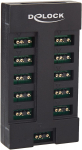 DeLOCK RGB Hub for ARGB LEDs with 10 ports (black)