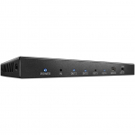 Lindy 4 Port HDMI 18G Splitter, HDMI Splitter (black, HDR HDCP 2.2)