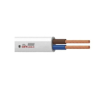 CABLE H05VVH2-F 2X1 WHITE 50M