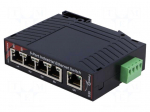Industrial module: switch Ethernet | Number of ports: 5 | 10&divide;30VDC