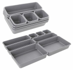 M&auml;nguala | PC | Konsoolid | Tarvikud // M&auml;nguasjad ja m&auml;ngud lastele // AG641B Modułowy organizer 8szt szary