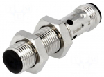 Sensor: inductive | Output conf: NPN / NO | 0&divide;4mm | 10&divide;30VDC | M12