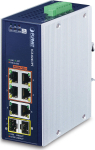 PLANET t&ouml;&ouml;stuslik 4-pordiline GE 802.3at + 2 GE + 2 100/1000X SFP l&uuml;liti