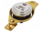 Sensor: thermostat | Output conf: SPST-NC | 170&deg;C | 16A | 250VAC | &plusmn;5&deg;C