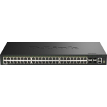 V&otilde;rguseade D-link D-Link DGS-1530-52P/E 52-pordiline nutikas hallatav PoE+ GB l&uuml;liti 4x10G