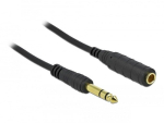 Kaabel Delock jack 6,35 mm 3-pin mees-naine 10 m (86766)