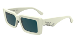 P&auml;ikeseprillid KARL LAGERFELD NAISTELE KL6180S-105 (L&auml;&auml;ts/Sild/K&otilde;rvakaar) 53/17/140 mm