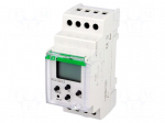 Programmable time switch | Range: 24h / 7days | SPDT | 24&divide;264VAC