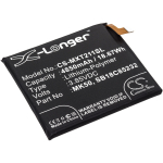 Replacement Battery for Motorola Moto G 5G 2021, Moto One 5G Ace, XT2113, MK50, Li-Polymer 4850mAh