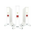 FRITZ! Mesh Set 4200 3er-Set (wei&szlig;/rot, 3x  FRITZ!Repeater 3000 AX)