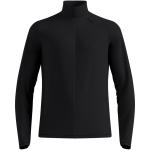 Bluza rozpinana męska Odlo ESSENTIAL WARM FULL ZIP Mid layer full zip czarna   XL