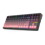 REDRAGON K728SP-RGB-PRO Antonium Pro keyboard USB + RF Wireless + Bluetooth Black, Pink