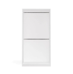 OPENO 2W WHITE Wardrobe &ndash; Modular Wardrobe with 2 Rails for the Bedroom