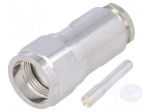 Plug | UHF (PL-259) | male | straight | CNT-400 | soldering,clamp | 50&Omega;