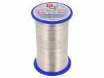 Silver plated copper wires | 0.4mm | 500g | 443m | -200&divide;800&deg;C