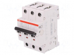 Circuit breaker | 400VAC | Inom: 20A | Poles: 3 | DIN | Charact: B | 6kA