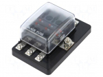 Fuse acces: fuse boxes | fuse: 19mm | 30A | screw | Leads: M4 screws