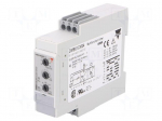 Timer | 0,1s&divide;100h | DPDT | 24VDC/5A,250VAC/8A | 24&divide;240VAC | 24&divide;240VDC