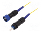 Connector: fiber optic | patchcord | PIN: 1 | bayonet | Buccaneer 4000