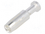 Contact | female | 4mm2 | Han Com | silver plated | crimped | 40A | 3m&Omega;
