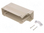Enclosure: for HDC connectors | COB | size 104.27 | Pitch: 104x27mm