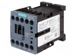 Contactor: 3-pole | NO x3 | Auxiliary contacts: NO | 24VAC | 7A | 3RT20