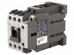 Contactor: 3-pole | NO x3 | Auxiliary contacts: NO + NC | 24VDC | 9A