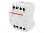 Contactor: 4-pole installation | NC + NO x3 | 230VAC | 230VDC | 40A