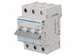 Circuit breaker | 400VAC | Inom: 20A | Poles: 3 | DIN | Charact: B | 6kA