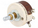 Potentiometer: shaft | 500&Omega; | 25W | 6.35mm | Shaft: smooth | wirewound