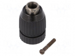 Drill holder | 1.5&divide;13mm | L: 72.4mm | metal,plastic | V: double sleeve