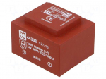 Transformer: encapsulated | 16VA | 230VAC | 24V | 667mA | Mounting: PCB