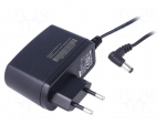 Power supply: switched-mode | volatage source | 12VDC | 1.25A | 15W