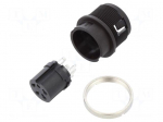 Socket | Connector: circular | 678 | female | PIN: 4 | unshielded | 6A