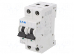Circuit breaker | 230/400VAC | Inom: 16A | Poles: 2 | Charact: C | 15kA