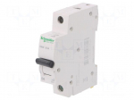 Circuit breaker | 230/400VAC | Inom: 6A | Poles: 1 | Charact: B | 6kA