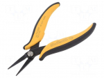 Pliers | smooth gripping surfaces,flat,elongated | 160mm