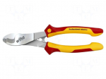 Pliers | side,cutting,insulated | steel | 180mm | 1kVAC