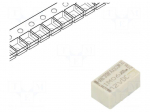 Relay: electromagnetic | DPDT | Ucoil: 12VDC | 2A | 0.5A/125VAC | IM
