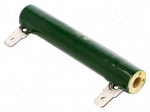 Resistor: wire-wound | 47&Omega; | 45W | &plusmn;5% | 6.3mm | &Oslash;18.1x76.2mm | L: 76.2mm