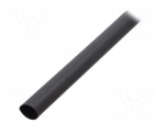 Heat shrink sleeve | 22mm | black | Diam.after shrinking: 6mm