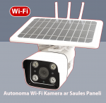 Solar Powered Wi-FI Camera (5W Solar Panel) 2.0 Megapixel, Bulit in 128GB