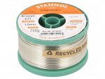 Tin | lead free | Sn99Cu0,7Ag0,3 | 1mm | 250g | reel | 2.5% | Flux: SW33