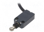 Limit switch | metal roller &Oslash;12mm | NO + NC | 10A | max.250VAC | 2m