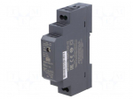 Converter: DC/DC | 15W | Uin: 9&divide;36VDC | Uout: 12VDC | Iout: 1.25A | DDR